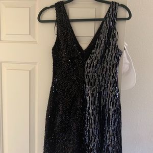 Zara Black Sequin Dress